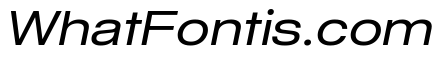 Sequel Geo Extended Regular Italic