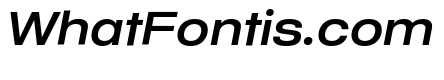 Sequel Geo Extended Medium Italic