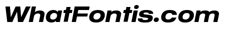 Sequel Geo Extended Bold Italic