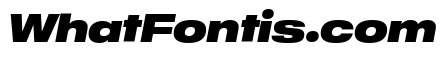 Sequel Geo Extended Black Italic