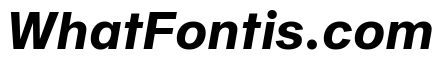 Sequel Geo Bold Italic