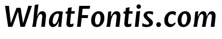Mastro Sans Semi Bold Italic
