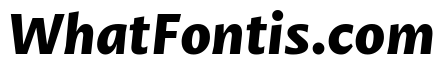 Mastro Sans Extra Bold Italic