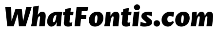 Mastro Sans Black Italic