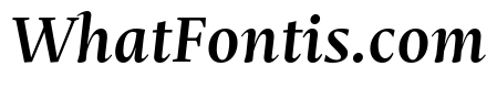 Mastro Text Semi Bold Italic