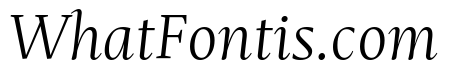 Mastro Text Light Italic