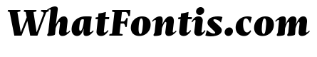 Mastro Text Black Italic