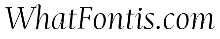 Mastro Subhead Light Italic