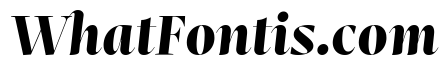Mastro Display Extra Bold Italic