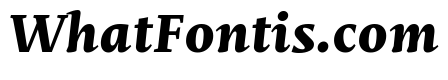 Mastro Caption Extra Bold Italic