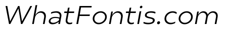 Gluy Light Italic