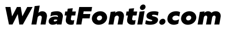 Gluy Black Italic