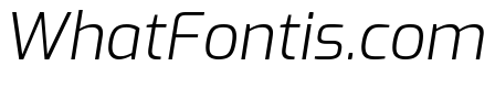 Exo Light Italic