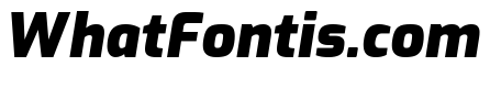 Exo Black Italic