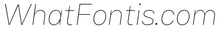 Bruta Thin Italic