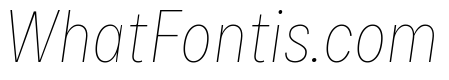 Bruta Condensed Thin Italic