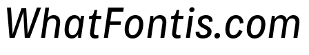 Bruta Condensed Regular Italic