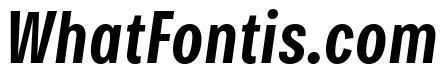 Bruta Compressed Semi Bold Italic