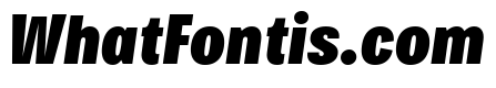 Bruta Compressed Extra Bold Italic