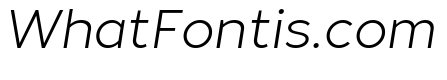 Patricia Gothic Light Italic