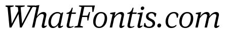 Viroqua Light Italic