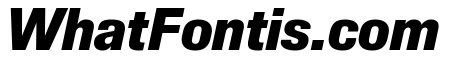 Synergy Extra Bold Italic
