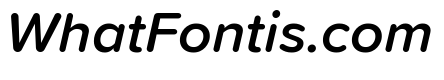 Proxima Soft Semi Bold Italic