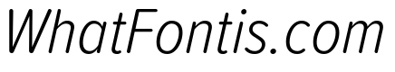 Proxima Soft Condensed Light Italic