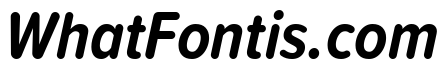 Proxima Soft Condensed Bold Italic