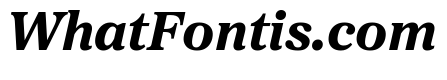 Proxima Sera Extra Bold Italic
