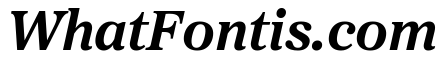 Proxima Sera Bold Italic