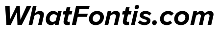 Proxima Nova Thai Looped Bold Italic