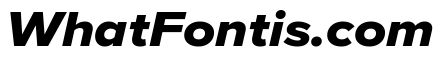 Proxima Nova Wide Extra Bold Italic