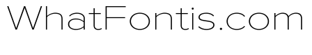 Proxima Nova Extra Wide Thin