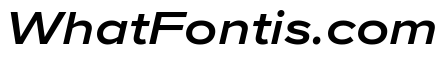 Proxima Nova Extra Wide Semi Bold Italic