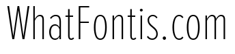 Proxima Nova Extra Condensed Thin