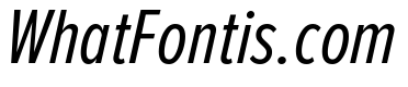 Proxima Nova Extra Condensed Regular Italic