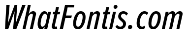 Proxima Nova Extra Condensed Medium Italic
