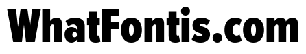 Proxima Nova Extra Condensed Black