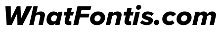 Proxima Nova Extra Bold Italic