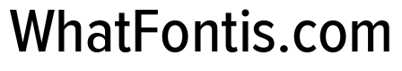 Proxima Nova Condensed Medium