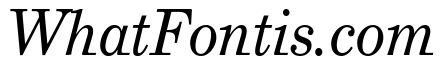 Grad Regular Italic
