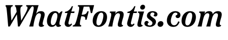 Etna Semi Bold Italic
