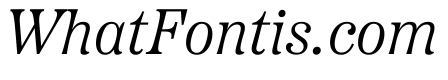 Etna Light Italic