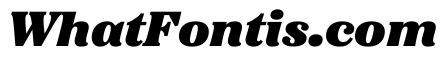 Etna Black Italic
