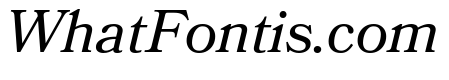 Bookmania Regular Italic