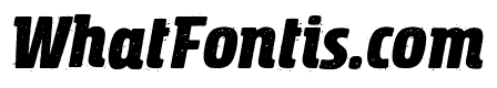 Rockeby Slab Rough Black Italic
