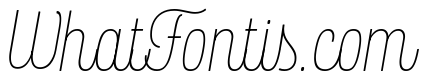 Rockeby Script Stencil Light
