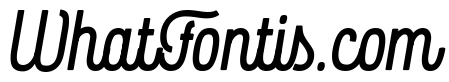 Rockeby Script Stencil Black