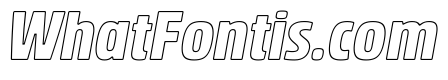 Rockeby Outline Italic